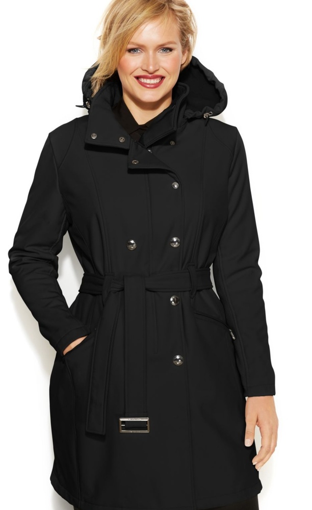 *SOLD* NWT Calvin Klein Womens Coat Size Large - Picture 2 of 7